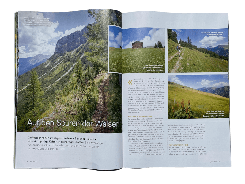 Wanderung am Randen im NATURZYT Magazin Frühlings-Ausgabe 2026