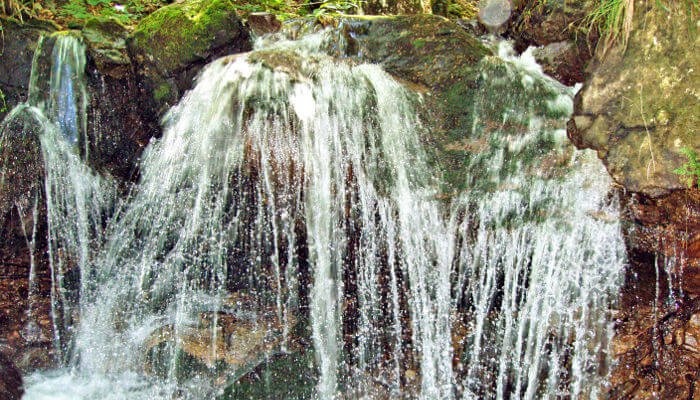 Wasserfall ohne Energie