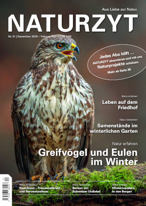 Cover Dezember 2020 Milan des NATURZYT Magazin mit Verlinkung auf Yumpu